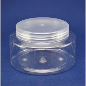 270ml oval empty cosmetic jar in plastic(FJ270-A)